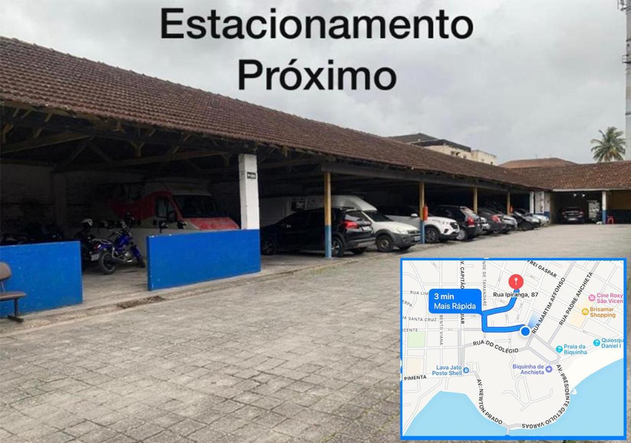 Hotel E Pousada Areia Da Praia Sao Vicente  Bagian luar foto
