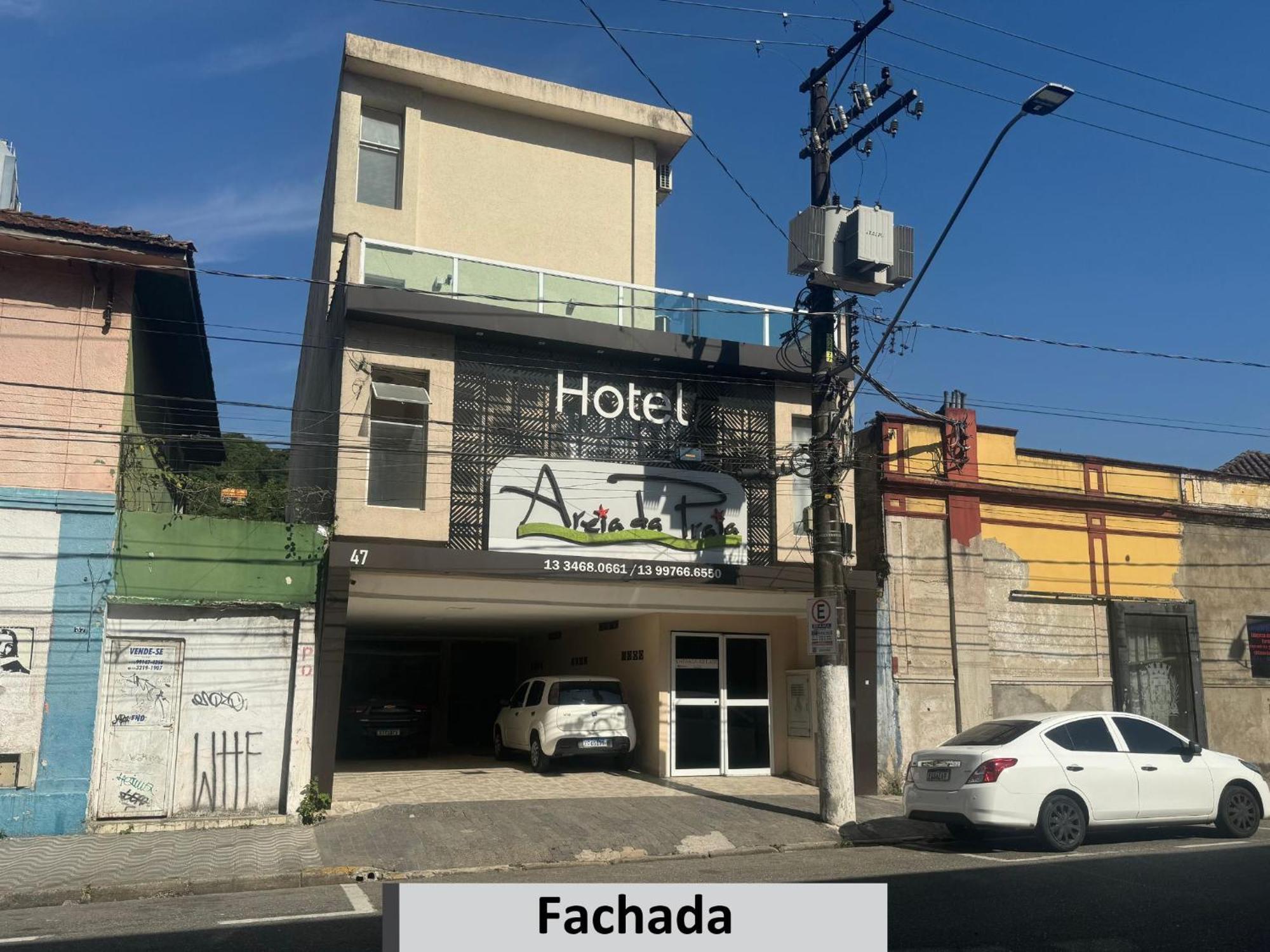 Hotel E Pousada Areia Da Praia Sao Vicente  Bagian luar foto